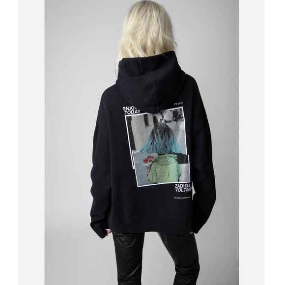 ZADIG & VOLTAIRE
Mona Photoprint Enjoy Today Sweatshirt - Picture 3 of 8